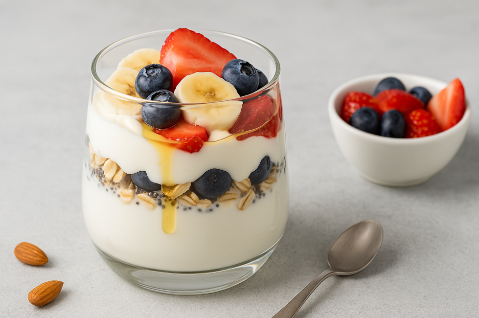 Greek Yogurt Protein Parfait (Healthy & Quick)