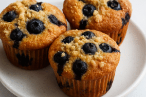 High Protein Blueberry Greek Yogurt Bowl (Sweet, Healthy & Easy)