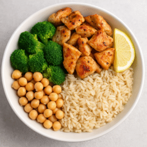 High Protein Grilled Chicken Bowl (Perfect for Fat Loss)