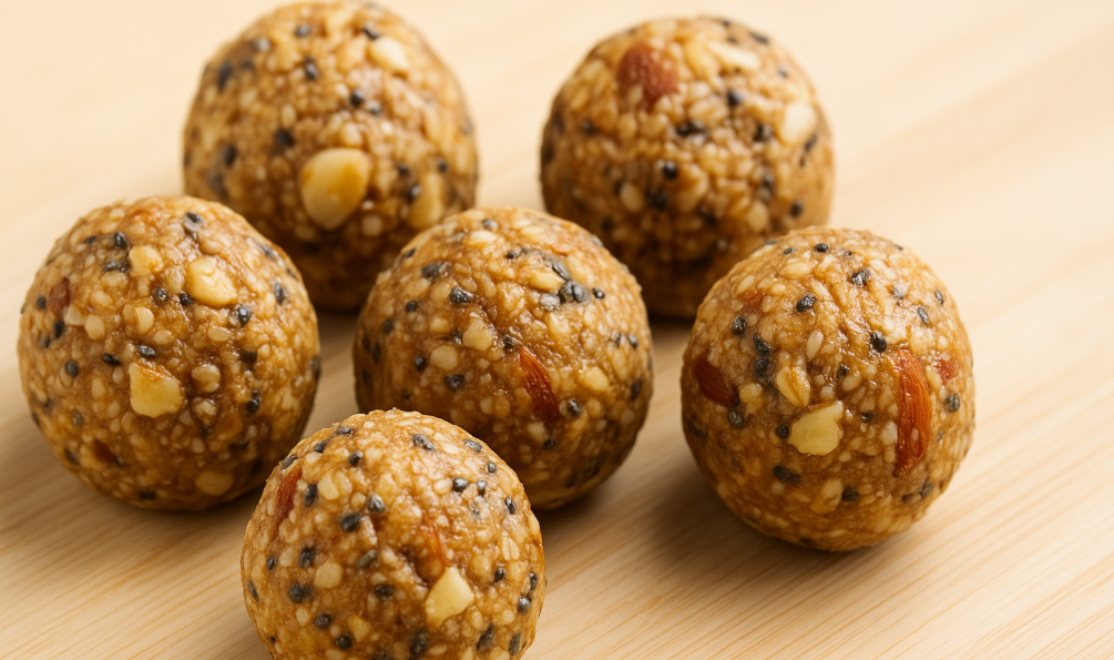 High Protein Peanut Butter Oat Balls (No Cooking Needed!)