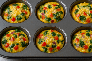 High Protein Veggie Egg Muffins (Low-Carb & Meal Prep Friendly)