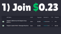 Earn Money By Joining Telegram Channels - 1 Join $0.230